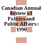 Canadian Annual Review of Politics and Public Affairs : : 1990 /