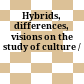 Hybrids, differences, visions : on the study of culture /