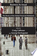Business as usual : the roots of the global financial meltdown /