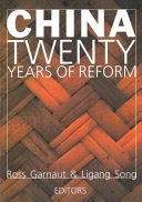 China : : twenty years of economic reform /