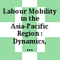 Labour Mobility in the Asia-Pacific Region : : Dynamics, Issues and a New APEC Agenda /