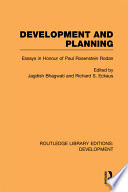 Development and planning : essays in honour of Paul Rosenstein Rodan /