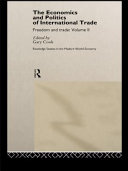 The economics and politics of international trade