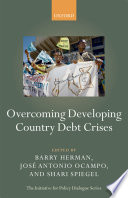 Overcoming developing country debt crises