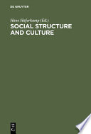 Social Structure and Culture /