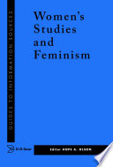 Information Sources in Women's Studies and Feminism /