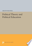 Political Theory and Political Education /