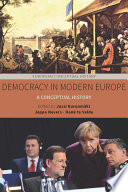 Democracy in Modern Europe : : A Conceptual History /