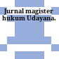 Jurnal magister hukum Udayana.