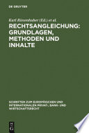 Rechtsangleichung: Grundlagen, Methoden und Inhalte : : Deutsch-Japanische Perspektiven /