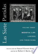 Medieval law : lawyers and their work /