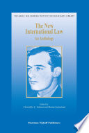 The new international law : : an anthology /