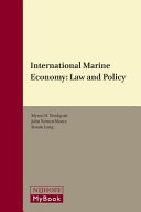 International marine economy law and policy /