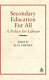 Secondary education for all : a policy for labour /