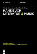 Handbuch literatur & musik /