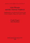 Gem mounts and the classical tradition : supplement to A collection of classical and Eastern intaglios, rings and cameos (2003)