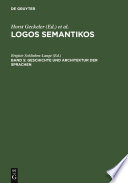 Logos Semantikos : : Studia Linguistica in Honorem Eugenio Coseriu 1921–1981.