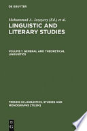 General and theoretical linguistics