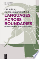 Languages Across Boundaries : : Studies in Memory of Anna Siewierska /