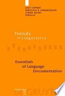 Essentials of language documentation