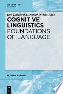 Cognitive Linguistics - Foundations of Language /