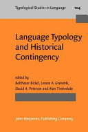 Language typology and historical contingency : : in honor of Johanna Nichols /
