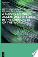 A Survey of Word Accentual Patterns in the Languages of the World /