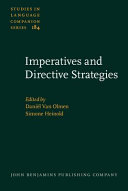 Imperatives and directive strategies /