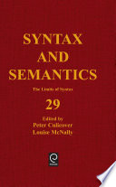 The limits of syntax /