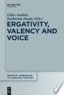 Ergativity, Valency and Voice /