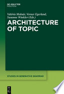 Architecture of Topic /