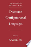 Discourse configurational languages