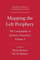 Mapping the left periphery