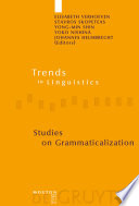 Studies on Grammaticalization /