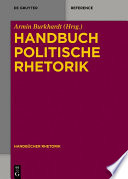 Handbuch Politische Rhetorik /