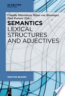 Semantics - Lexical Structures and Adjectives /