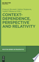 Context-Dependence, Perspective and Relativity /
