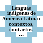 Lenguas indígenas de América Latina : : contextos, contactos, conflictos /