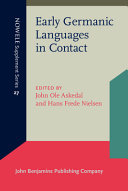 Early Germanic languages in contact /
