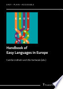 Handbook of easy languages in Europe /