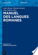 Manuel des langues romanes /