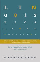 La evidencialidad en español : : teoría y descripción /