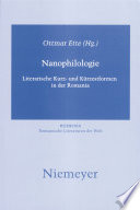 Nanophilologie : : Literarische Kurz- und Kürzestformen in der Romania /