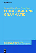 Philologie und Grammatik /