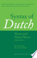 Syntax of Dutch.
