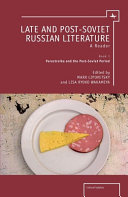 Late & post Soviet Russian literature. : a reader /