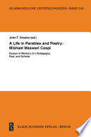 A Life in Parables and Poetry: Mishael Maswari Caspi : : Essays in Memory of a Pedagogue, Poet, and Scholar /