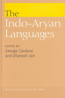 The Indo-Aryan languages