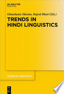 Trends in Hindi Linguistics /