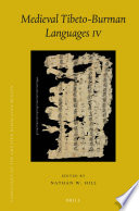 Medieval Tibeto-Burman languages IV /